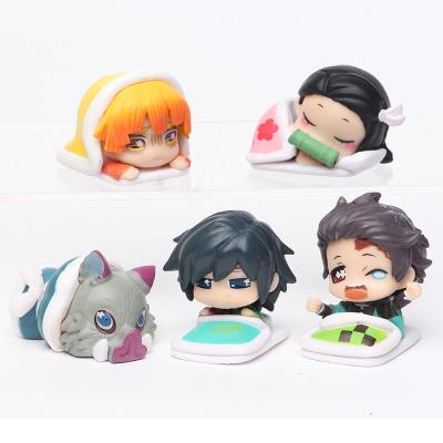 China Action Number Demon Slayer Anime Animal Figure Kimetsu No Action Number Yaiba NEZUKO KAMADO Toy Collection Model Doll Toys for sale