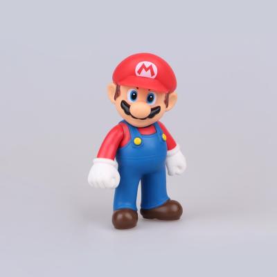 China Animal Wholesale Super Husband PVC Action Figure Action Figure, Koopa Daisy Yoshi Wario Figurine Doll, Plastic Mario Toy Figure for sale