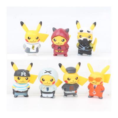 China Hot Sale PVC Children's Doll Pokemoned Pikachu Factory Animal Stock Toy Christmas Toy Gift for sale