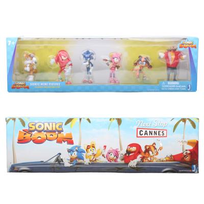 China 2022 PVC Anime Figures Sonic Cartoon Collection Toys Statue With Box 6pcs/set for sale