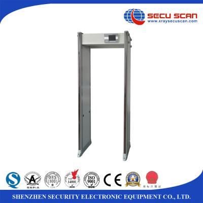 China IP67 Waterproof Walk Through Metal Detector Door 33 Zones Security Metal Detector Equipment for sale