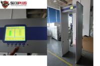 Chine Promenade de support de batterie par le cadre de porte 24 de détecteur de métaux 33 zones écran d'affichage à cristaux liquides de 7 pouces à vendre