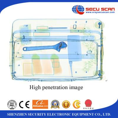 China Hotel Safe X Ray Baggage Scanner Integrated 34mm Steel Penetration for sale