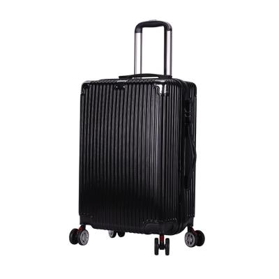 China China factory wholesale abs zipper travel trolley luggage with aluminum trolley for sale