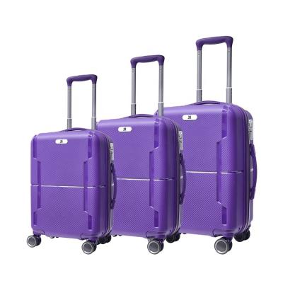 중국 Hot Sale Trolley Cases PP Zipper Trolley Cabin Size Suitcases Travel Bags 판매용