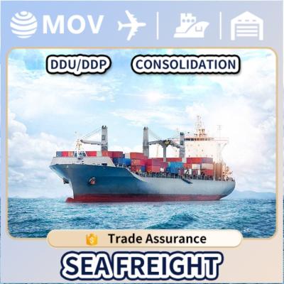 China Cheapest sea freight shipping rates international freight forwarder from China to USA Italy UK France Canada Germany UAE door to door for sale