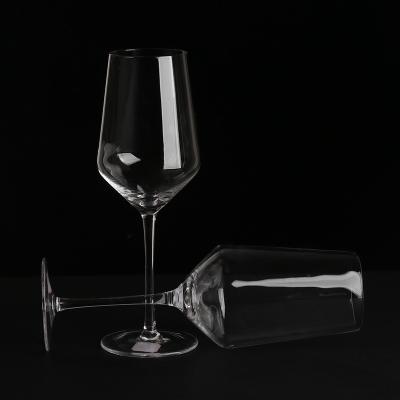 China Best Quality Modern Lead Free Long Stem Crystal Colored Goblet Red Wine Glasses Wholesale for sale