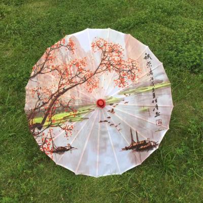 China Decorative Chinese Paper Umbrella Wedding Umbrella Oil Umbrella For Wedding Customized for sale