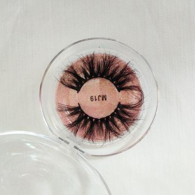 China Long Private Labels Natural Mink Eyelashes Vendor, Wholesale Free Sample 3d 25MM Mink Fur Eyelash Qingdao Supplier for sale