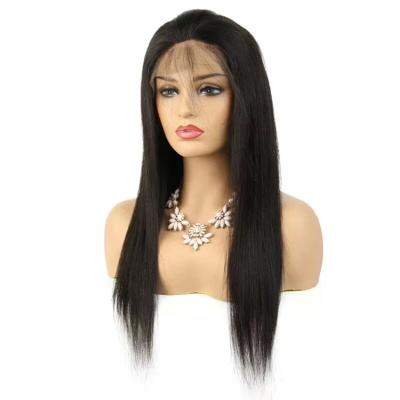 China Wholesale Silky Straight Long Wave Silky Straight Lace Front Human Hair Wigs Pre Plucked Brazilian Hair Wig With Baby Hair 13x6 Lace Front Wig for sale