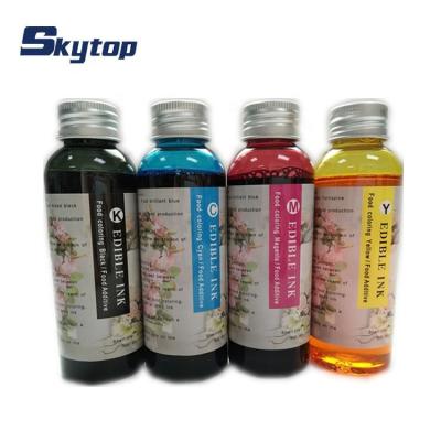 China Skytop COMPATIBLE edible ink for HP Canon universal brother printer for cake decorating for sale