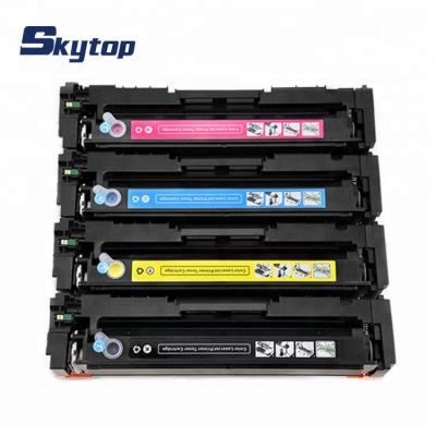 China COMPATIBLE CF510A CF511A CF512A CF513A 204A color toner cartridge for Hp M154A M154nw M181fw M180N toner for sale