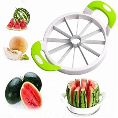 China Sustainable New Originality Stainless Steel Watermelon Cutter Corer Slicer Watermelon Slicer for sale