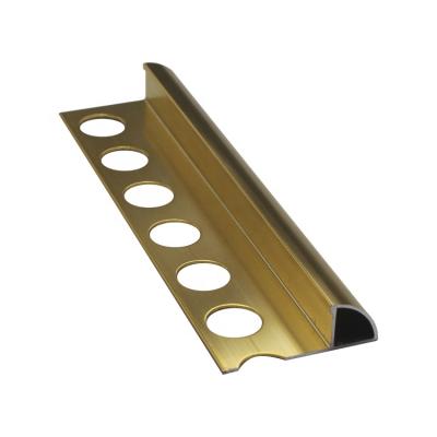 China Modern T U L Angle Colored Tile Trim Polished Aluminum Profile For Carpet And Edge Trim Free Sample Corner Tile Junction Panel for sale