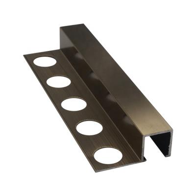 China Modern High Quality Square Shape Aluminum Tile Trim for sale