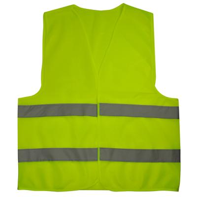 China Water Proof High Visibility Safety Vest With High Visibility And Reflective Markings Front Zipper Safety for sale