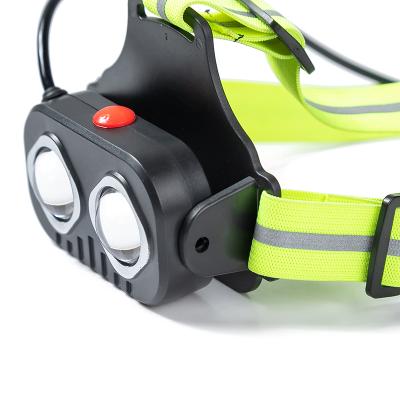 China Outdoor Running Safety USB Rechargeable Green LED Reflective Sports Lights Portable Trunk Running Light for sale