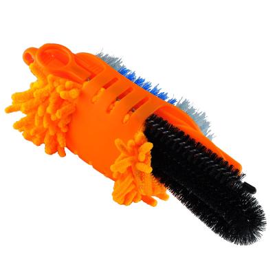 China Mountain Bike Road Bike Brush Tire Cleaner Chain Accessories High Efficiency Bicycle Frame Cleaning Cleaner Set 275*90*85MM for sale