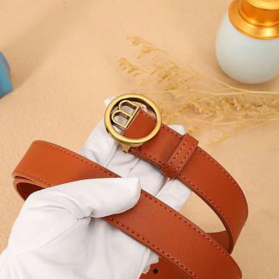 China Women Designer Belts Genuine Leather Belt Women Clothing Accessories Famous Leather Luxury High Quality Multi Brand Ladies Belts for sale