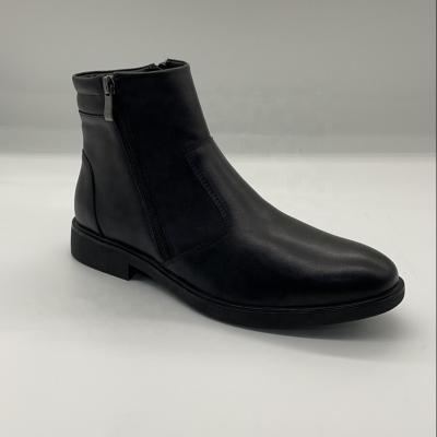 China Wholesale Good Quality Anti-slippery Men's Genuine Leather Boots for sale