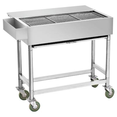 China Economic BBQ Grill Stainless Steel Charcoal BBQ Grills Durable Easily Assembled Grills For Sale for sale