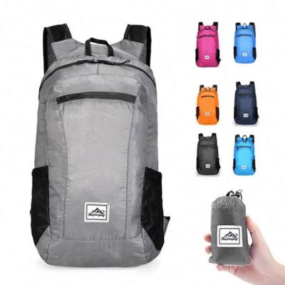 China Vintage Waterproof Sports Bag Outdoor Foldable Men Bag Women Portable Gym Hiking Travel Backpack for sale