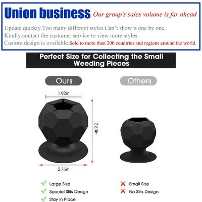 China Suctioned Vinyl Weeding Drop Suction Cup Viable Liquid Silicone Rubber Suction Collector Plastic Vinyl Processed Silicone Suction Cup for sale