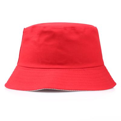 China 2021 Promotional Custom Fashion New Design New Design Fisherman Hat Women Double Sided Bucket Hat for sale