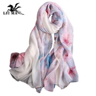 China New Fashion Premium Quality Silk Hijab Scarves 180*90CM Designer Satin Hijab For Women for sale