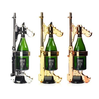 China Durable Hot Selling Large Size Champagne Bottle Gun Pool Side Party Large Gun with Jet Bottle Pourer for Night Club Party Lounge Celebration for sale