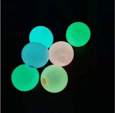 China Colorful Silicone Decompression Toys 2021 Ins Relieve Stress Swallows Stick Wall Ball Toys Glow In The Dark Drop Ball Effort Ceiling Luminous Sticky Balls Slowly for sale