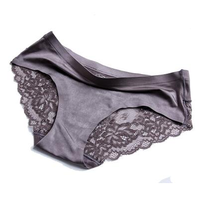 China Wholesale Breathable Women's Underwear Lace Seamless Panties Antibacterial for sale