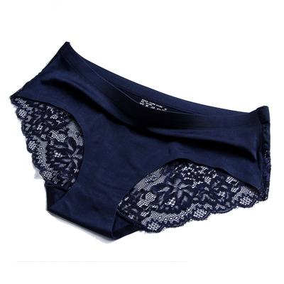 China Costomized Antibacterial Hot Selling Design Underwear Sexy Briefs Lace Up Women Panties for sale