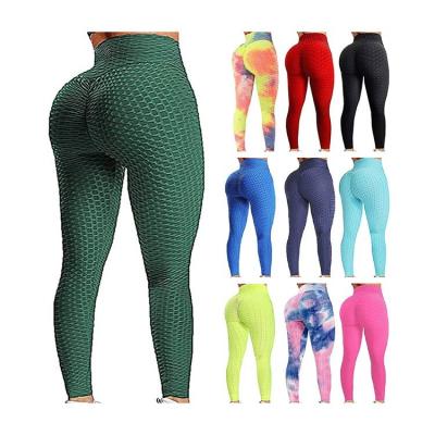 China Hot Selling Breathable Hot Sale Women Slimming High Waisted Gym Fitness Workout Cracked! crack! butt lift yoga pants tights leggings for sale