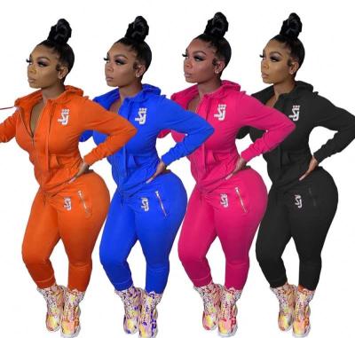 China CUSTOM Hot Selling Anti-Wrinkle Clothing Women Tracksuits Two Piece Set Clothing 2 Pieces Set Women Sequin Clothing Hoodie Sweatshirts for sale