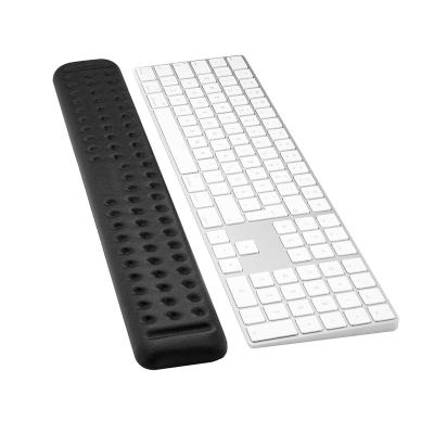 China Large Soft Keyboard Memory Foam Mouse Pad Wrist Rest Pad Wrist Rest For Keyboards for sale