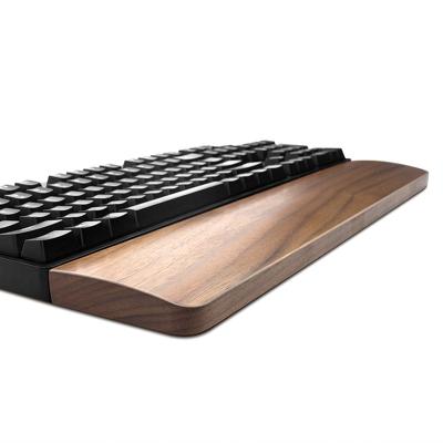 China With Vaydeer Walnut Desktop Keyboard Wrist Rest Protector Keyboard Protector Wooden Wrist Rest For Gamer for sale