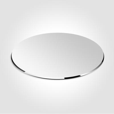 China Vaydeer Non-Slip Ergonomic Round Metal Desktop Gaming Aluminum Mouse Pad for Gamer for sale