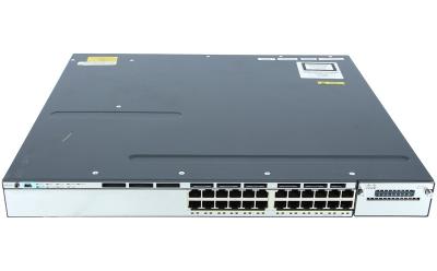 China LACP Used Cisco WS-C3750X-24T-S: Original 24-Port Gigabit Switch for sale