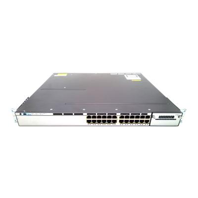 China POE Used Original Cisco WS-C3750X-24T-S:3750X Series 24-Port SFP Network Switch for sale