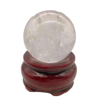 China China New Crystal Ball White Natural Calcite Ball Small Crystal Ball Processing for sale