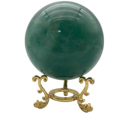 China China Wholesale Fluorite Crystal Ball Crystal Sphere For Natural Healing Green Decoration for sale