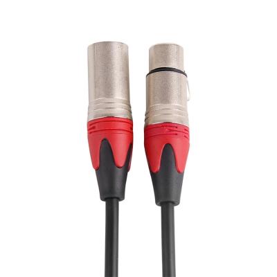 China Wholesale 5M Male Speaker 3pin XLR Plugs Pure Copper Cable To Female XLR Plug Microphone Low Noise Cable for sale