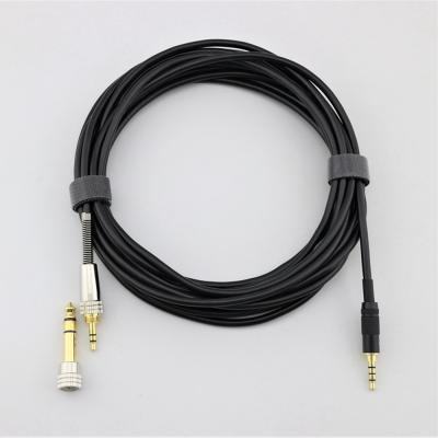 China DC3.5 4 3.5mm speaker to aux audio cable. DC6.35TRS Aux Cable Audio Adapter Cable 3.5mm All Metal Combo. for sale