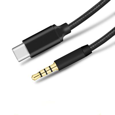 China Speaker Lighting to 3.5mm Earphone Jack Adapter Type-C to Aux Audio Jack. 3.5mm earphone cable adapter for sale