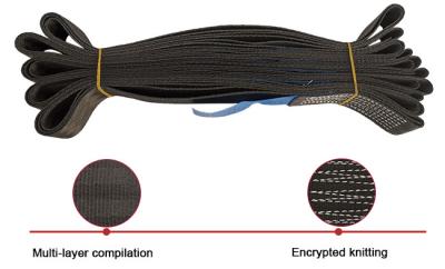 Κίνα Webbing πολυεστέρα 0.5T 100% επίπεδη ατελείωτη σφεντόνα 25mm πλάτος με την ενίσχυση προς πώληση