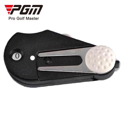 China Golf Event PGM GLC002 Golf Fork Green Plastic Golf Throwing Fork With Ball Marker for sale