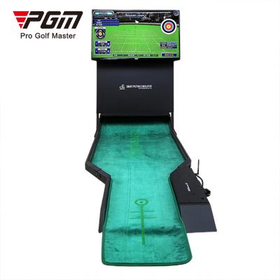 China Indoor Golf Practice PGM MNQ07 Golf Putting Training Aid Golf Simulator With Mat for sale