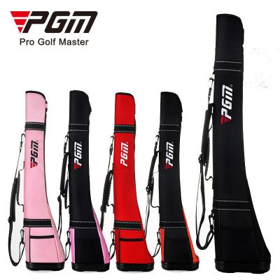 China PGM QIAB010 Large Capacity Nylon Mini Golf Bag Sunday Half Pencil Golf Bag for sale