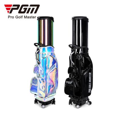 China Golf activity PGM QB122 golf travel bag outdoor custom tpu personalized waterproof golf bag with wheels for sale